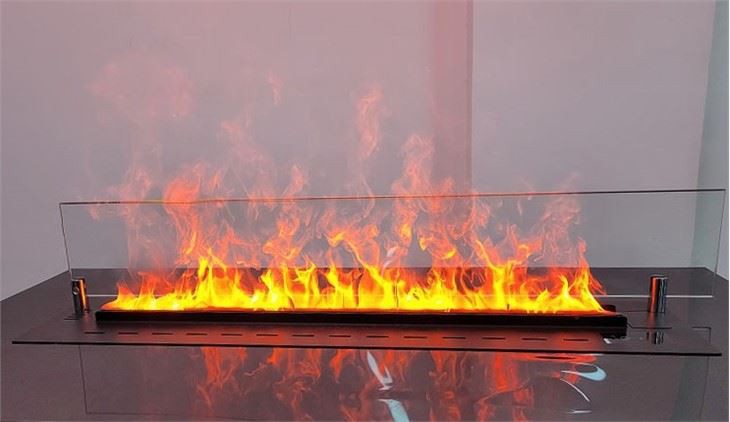 Električni parni kamin na vodno paro
